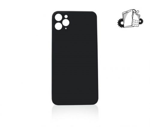IPhone 11 Pro Battery Cover Glass With Adhesive (Green) (Large Camera Hole)