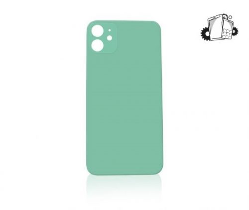 IPhone 11 Midnight Green Battery Cover Glass With Adhesive (Large Camera Hole)