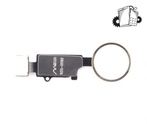 IPhone 8 / 8 Plus Gold Home Button Flex Cable (FOR COSMETIC USE ONLY)
