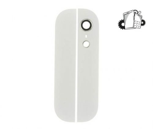 I5/5C/5S Back Cover Top & Bottom White Glass Replacement