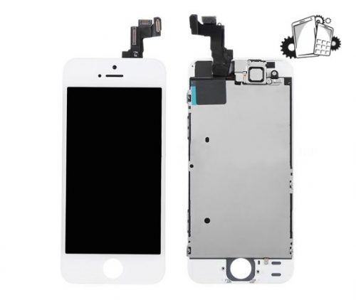 IPhone 5 LCD And Digitizer Glass Screen Replacement (White) (Grade A)