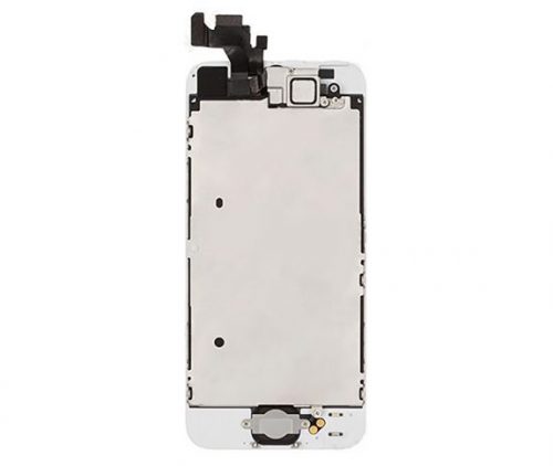 IPhone 5 LCD And Digitizer Glass Screen Replacement With Small Parts (White) (Premium)