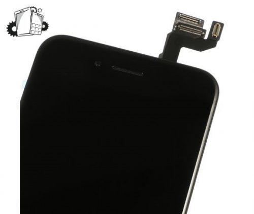 IPhone 6S LCD And Digitizer Glass Screen Replacement With Small Parts (Black) (PREMIUM)