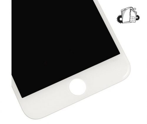 IPhone 6S Plus LCD And Digitizer Glass Screen Replacement With Small Parts (White) (Premium
