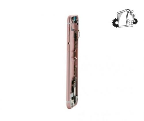IPhone 6S Rose Gold Rear Back Housing Midframe Assembly W/ Pre-Installed Small Parts