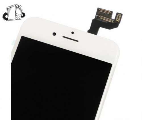 IPhone 6S LCD And Digitizer Glass Screen Replacement With Small Parts (White) (PREMIUM)