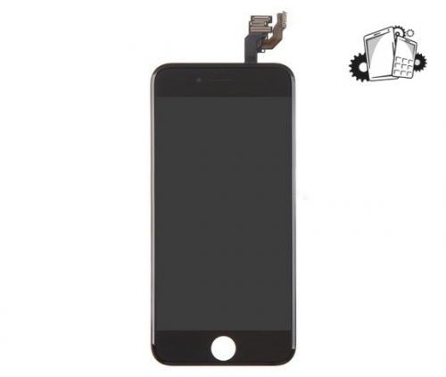 IPhone 6 LCD And Digitizer Glass Screen Replacement With Small Parts (Black) (Premium)