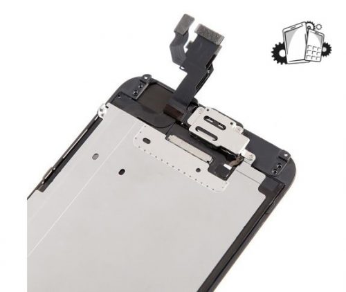 IPhone 6 LCD And Digitizer Glass Screen Replacement With Small Parts (Black) (Premium)