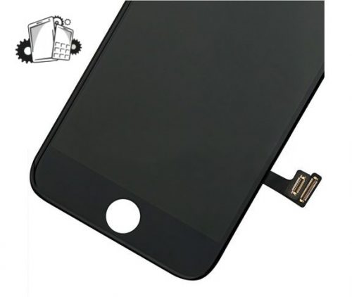 IPhone 7 LCD And Digitizer Glass Screen Replacement With Small Parts (Black) (Premium)