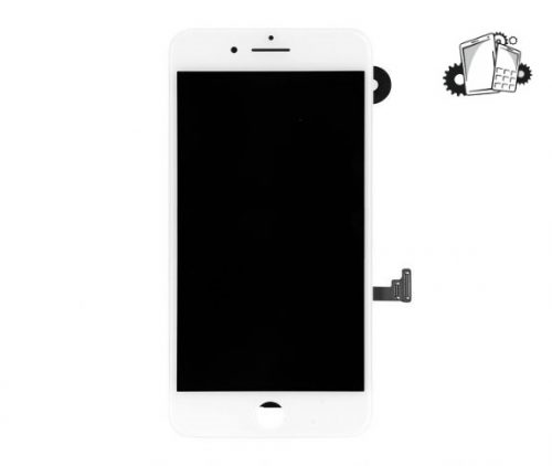 IPhone 7 Plus LCD And Digitizer Glass Screen Replacement With Small Parts (White) (Premium)