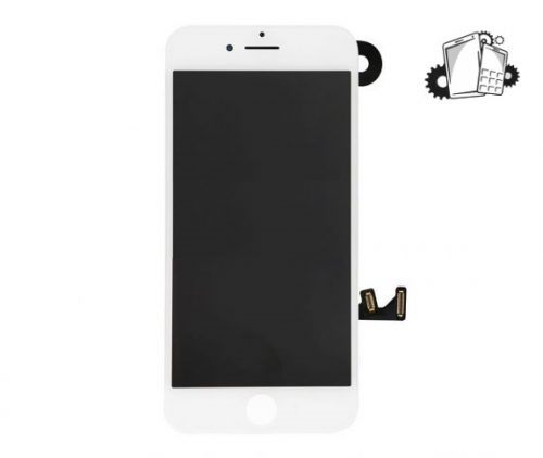 IPhone 7 LCD And Digitizer Glass Screen Replacement With Small Parts (White) (Premium)
