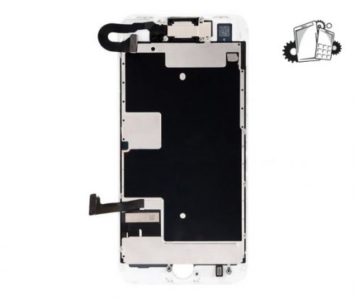 IPhone 8 LCD And Digitizer Glass Screen Replacement With Small Parts (White) (PREMIUM)