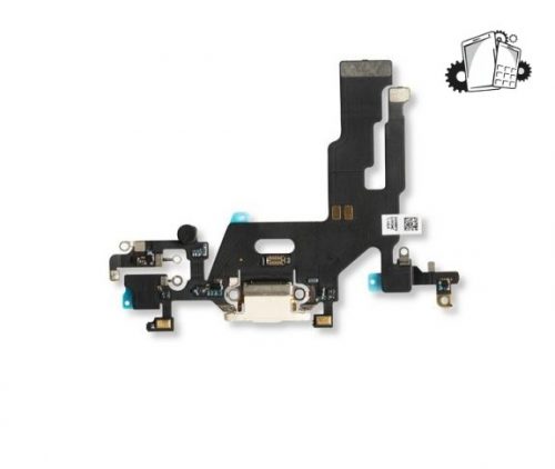 IPhone 11 Charging Port Connector Flex Cable – White