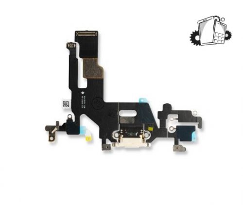 IPhone 11 Charging Port Connector Flex Cable – White