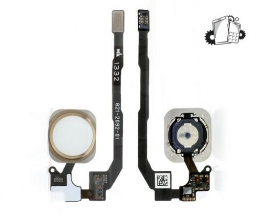 IPhone 5S/SE Gold Home Button Flex Assembly