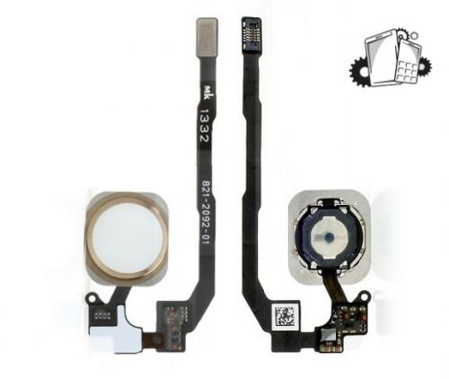 IPhone 5S/SE Gold Home Button Flex Assembly
