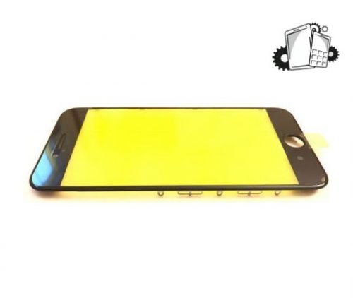 Front Glass ONLY W/Frame For IPhone 7 – Black