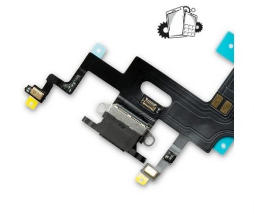 IPhone XR Dock Connector Flex Cable – Black