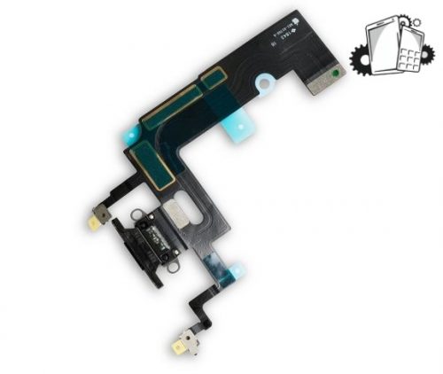IPhone XR Dock Connector Flex Cable – Black
