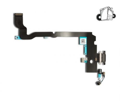 IPhone XS Max Charger Dock Connector Flex Cable – Space Grey