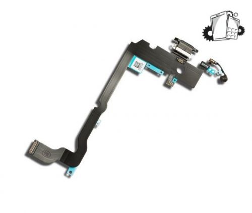 IPhone XS Max Charger Dock Connector Flex Cable – Space Grey