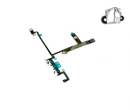 IPhone XS Volume Button Flex Cable With Metal Brackets