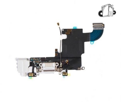 IPhone 6S Charging Port & Headphone Jack Flex Cable Light Grey