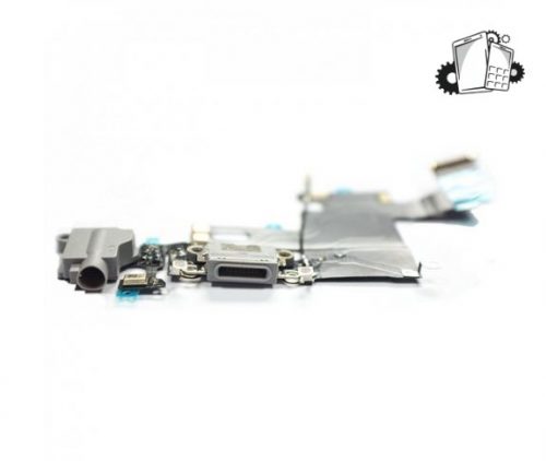 IPhone 6 Charging Dock And Headphone Jack Flex Cable – Dark Grey