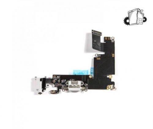IPhone 6 Plus Charging Port Dock, Mic, Headphone Flex – Light Grey
