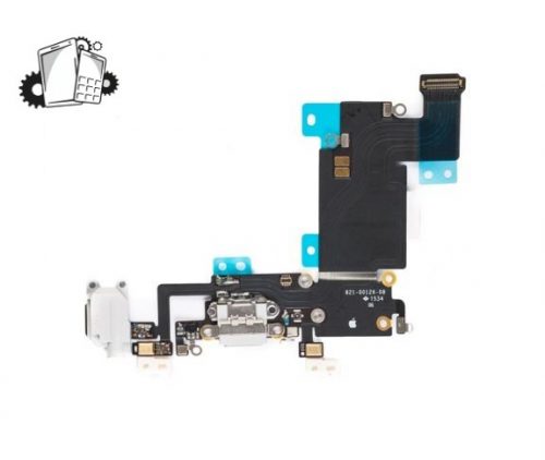 IPhone 6S Plus Charger Port Flex – White