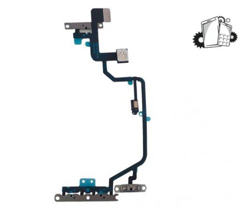 IPhone XR Power/Volume Flex Cable With Microphone