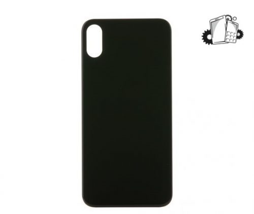 IPhone X Battery Cover Glass – Black