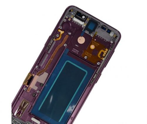 Samsung Galaxy S9 Glass Screen LCD Assembly Replacement With Front Housing (Lilac Purple)