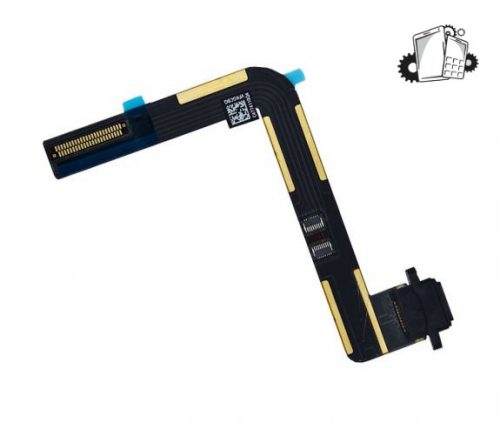 Charging Port Dock Flex Cable (Black) For IPad 5 (2017) / IPad 6 (2018)