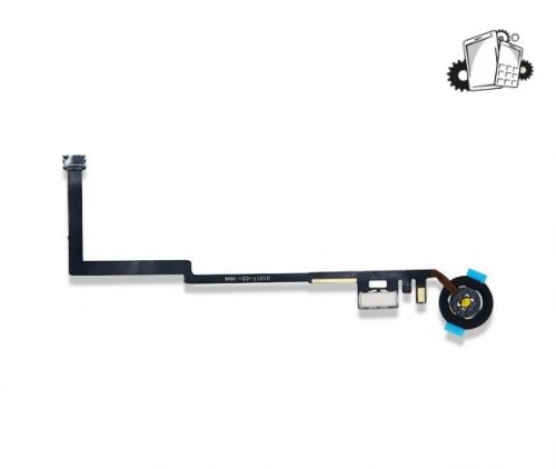 Home Button Flex Cable (Black) For IPad 5 (2017) / IPad 6 (2018)