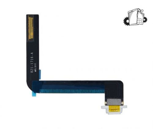 Charging Port Dock Flex Cable (Black) For IPad 5 (2017) / IPad 6 (2018)
