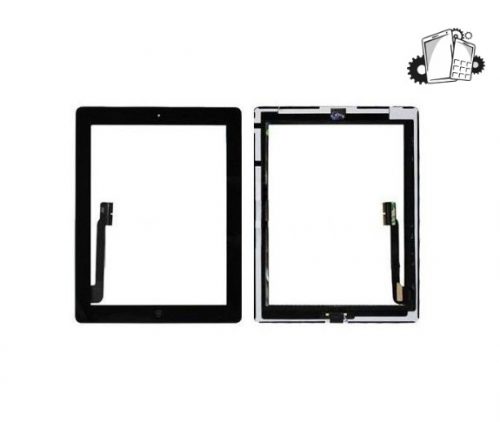 IPad 3 Grade A Black Glass Touch Screen Digitizer Assembly