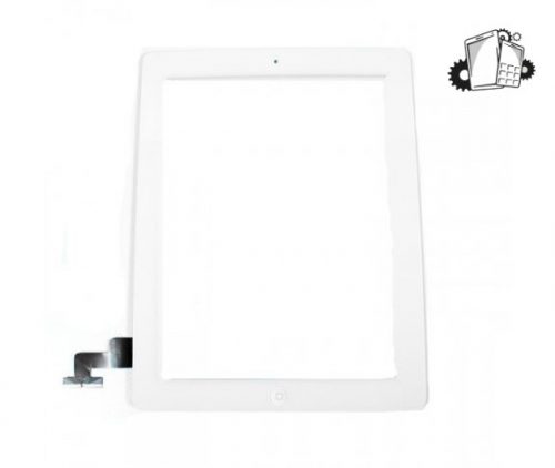 IPad 2 Glass Touch Screen Digitizer Full Assembly (White) (Grade A)