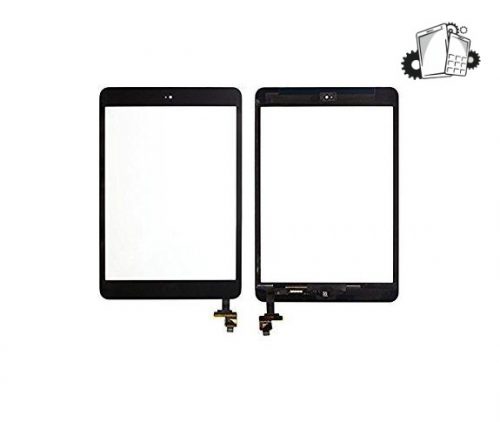 IPad Mini / Mini 2 Premium Glass Screen Digitizer With IC Chip & Home Button Assembly – Black