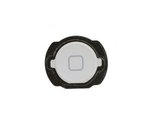 IPod Touch 4 White Home Button W/ Rubber Gasget