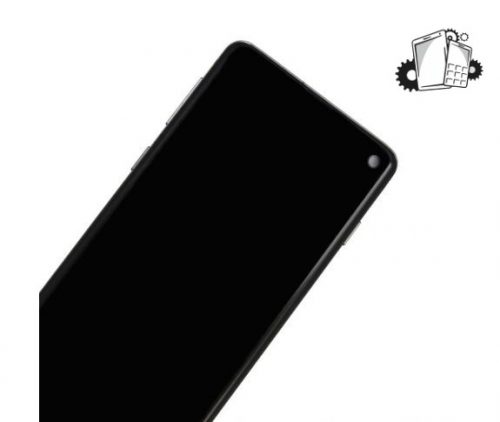 Samsung Galaxy S10 Glass Screen LCD Assembly Replacement With Front Housing (Flamingo Pink)