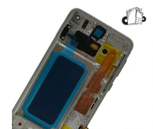 Samsung Galaxy S10e Glass Screen OLED Assembly Replacement With Frame (Prism White)