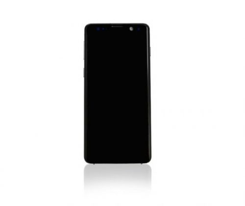 Samsung Galaxy S9 Glass Screen LCD Assembly Replacement With Front Housing (Sunrise Gold)