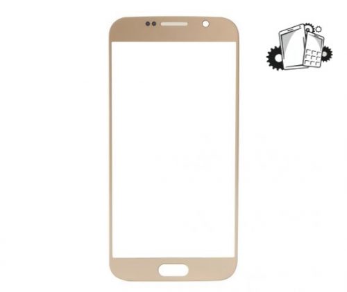 Samsung Galaxy S6 Gold Glass Only