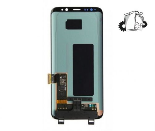 Samsung Galaxy S8 Glass Screen OLED Assembly Replacement (Black)