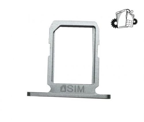 Samsung Galaxy S6 SIM Tray – Silver
