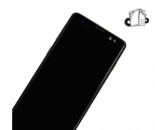 Samsung Galaxy S8 Glass Screen OLED Assembly Replacement With Front Housing (Orchid Gray)