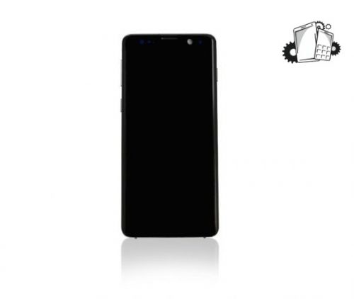 Samsung Galaxy S8 Plus Glass Screen LCD Assembly Replacement With Front Housing (Coral Blue)