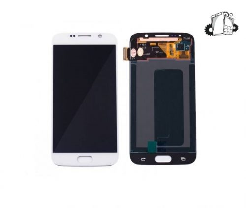 Samsung Galaxy S6 White LCD & Digitizer Assembly