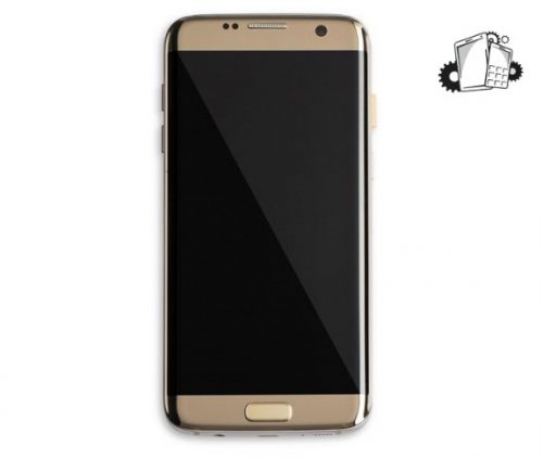 Samsung Galaxy S7 Edge Screen Replacement LCD and Glass Screen Assembly (Gold)